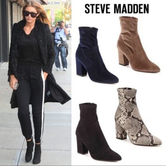 Steve Madden Elory Sock Ankle Bootie 
